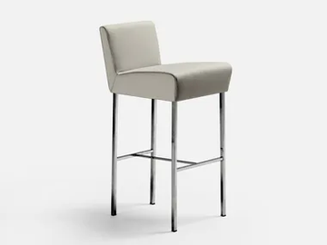 HOLIDAY - High barstool with footrest by La Cividina - view 2